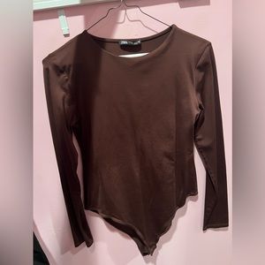 Chocolate Brown Zara Bodysuit